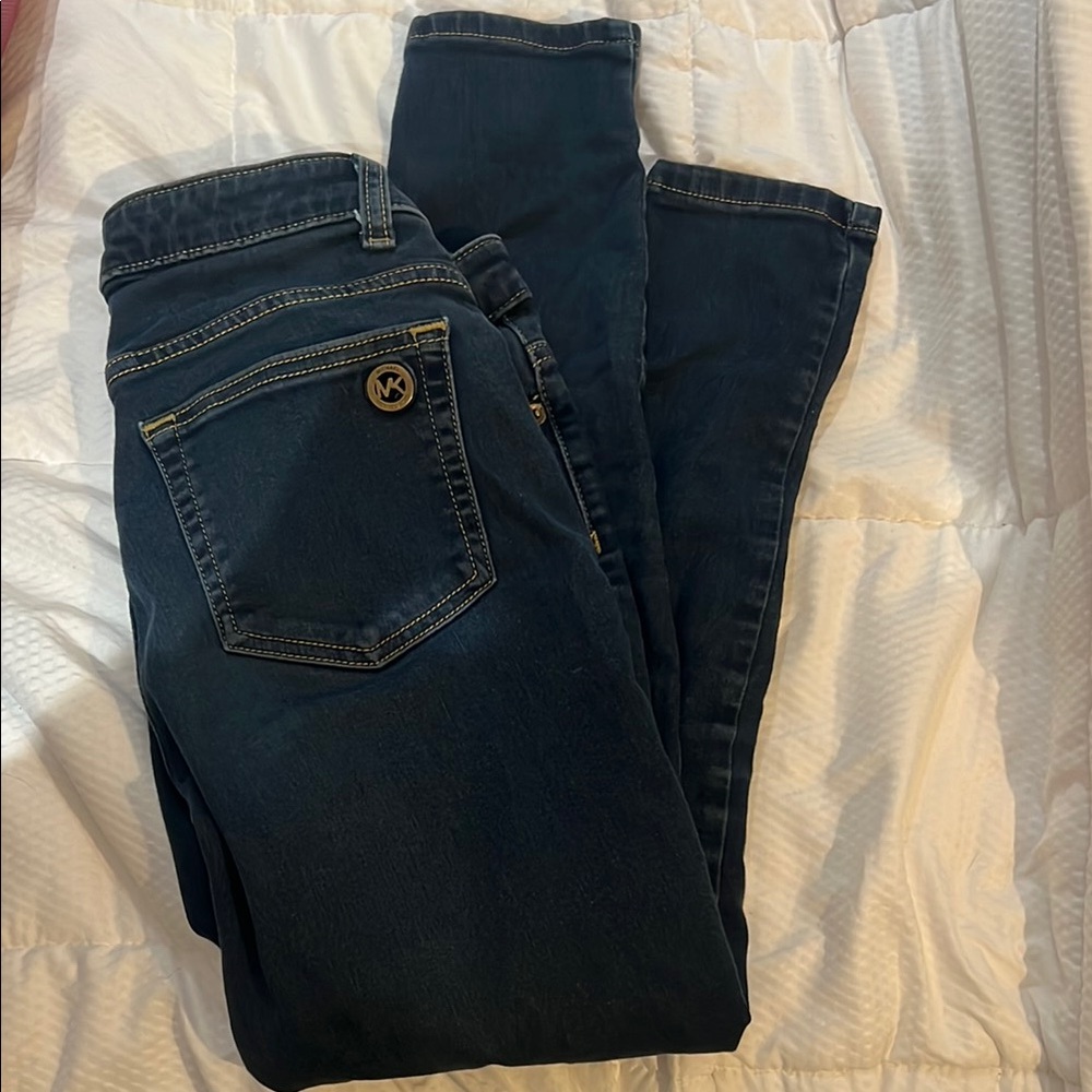 Michael Kors Blue Skinny Jeans Classic Style